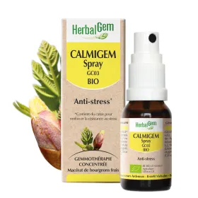 Calmigem BIO Spray 15 ml Complexe anti-stress GC03 HERBALGEM